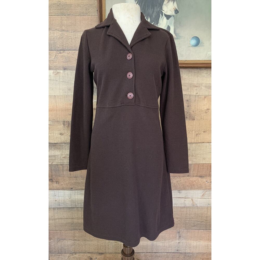 Vintage 1990s Metropolitan NEW YORK 10001 Babydoll Empire Waist Dress Size SM